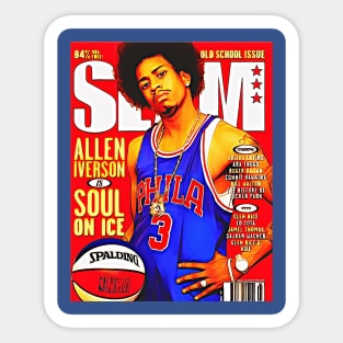 Allen Iverson - Slam Cover Sticker